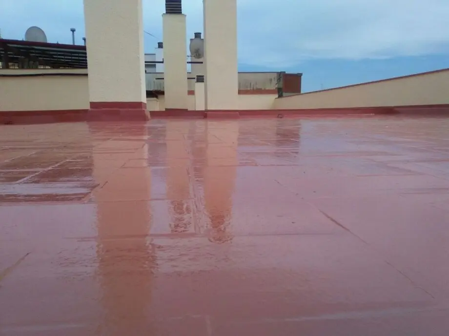 Proyectción poliurtetano Terraza